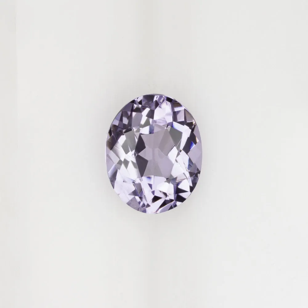 1 CARAT OVAL SHAPE CUT PURPLE SPINEL NATURAL LOOSE EARTH MINED GEMSTONE LAVENDER
