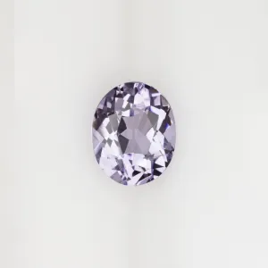 1 CARAT OVAL SHAPE CUT PURPLE SPINEL NATURAL LOOSE EARTH MINED GEMSTONE LAVENDER