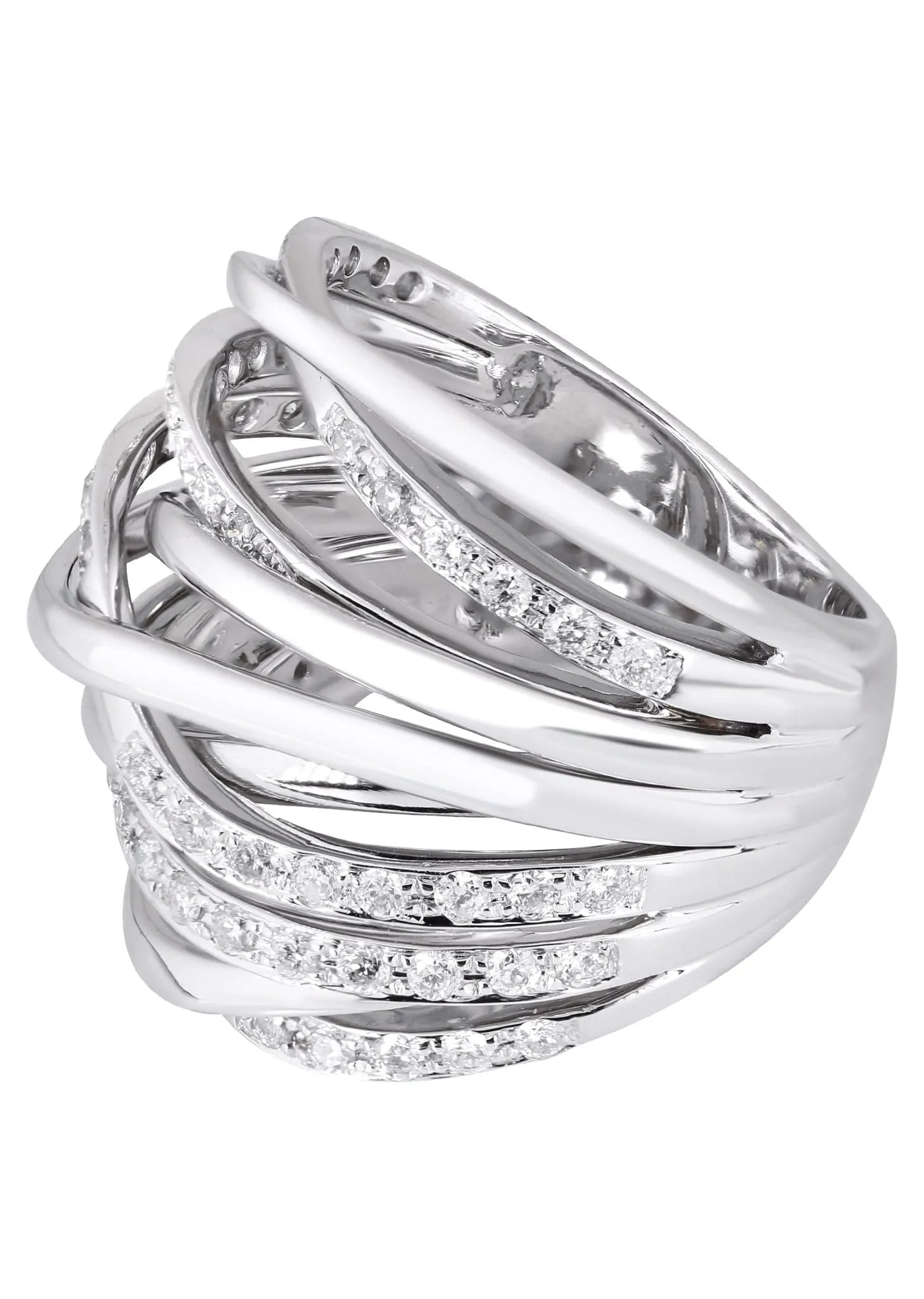 14K Ladies Diamond Cocktail Ring | 1.00 Carats | 15.61 Grams