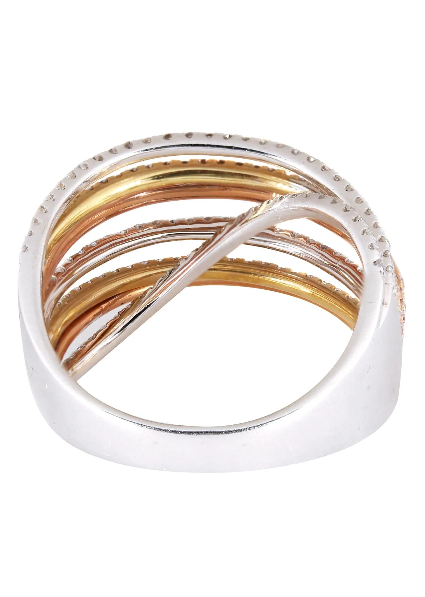 14K Ladies Diamond Cocktail Ring | 1.35 Carats | 6.2 Grams
