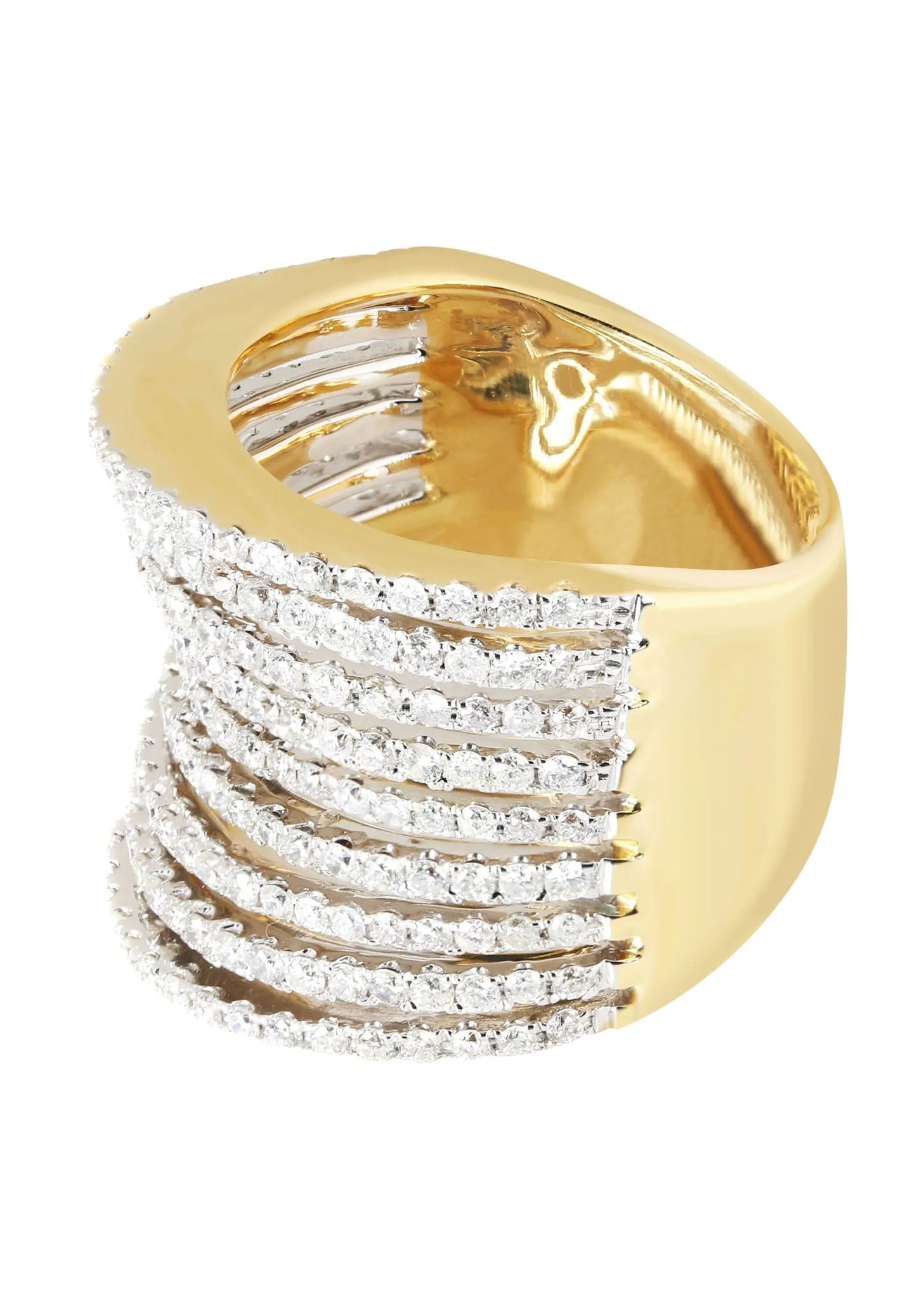 14K Ladies Diamond Cocktail Ring | 2.18 Carats | 13.92 Grams