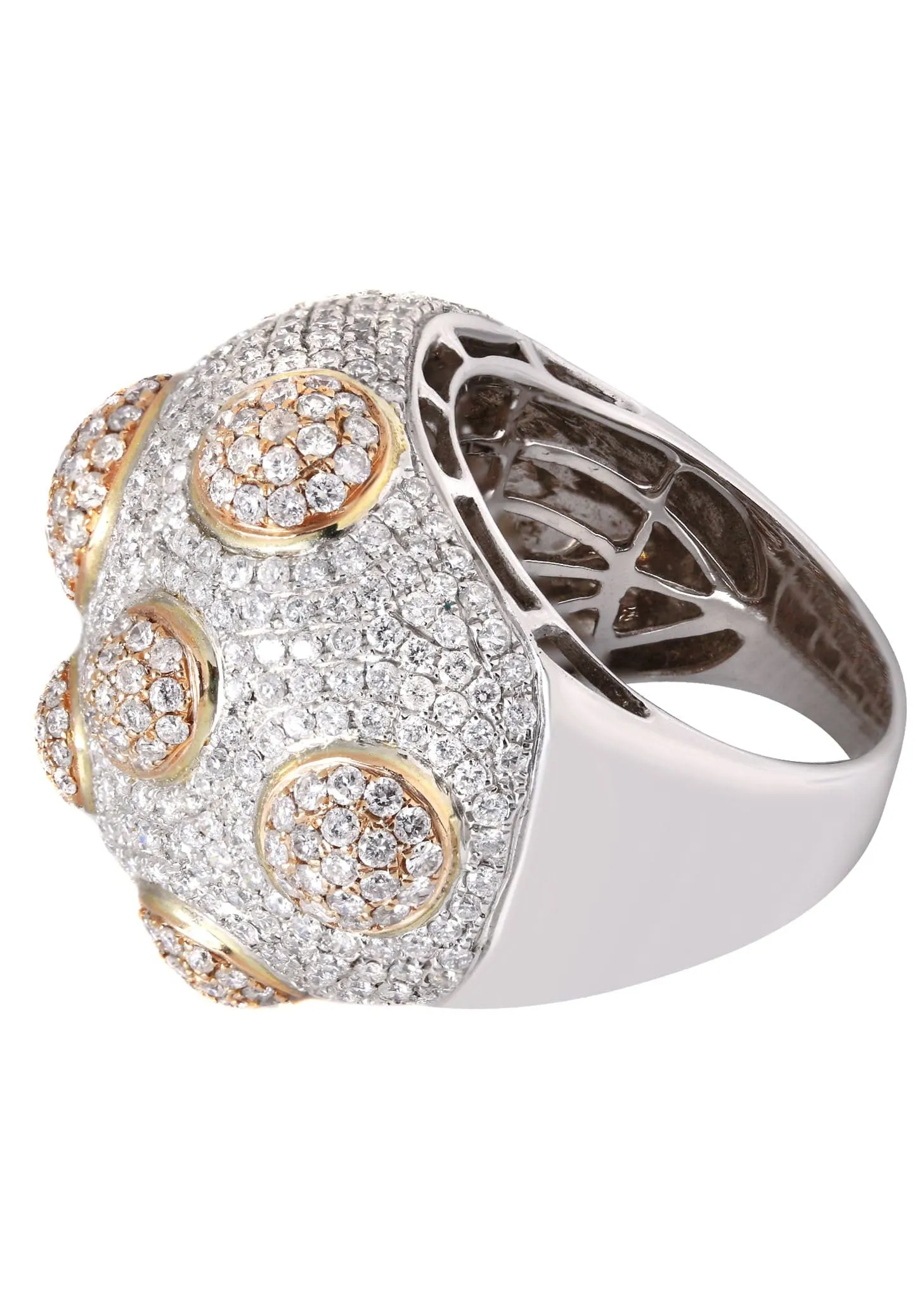 14K Ladies Diamond Cocktail Ring | 4.13 Carats | 14.91 Grams
