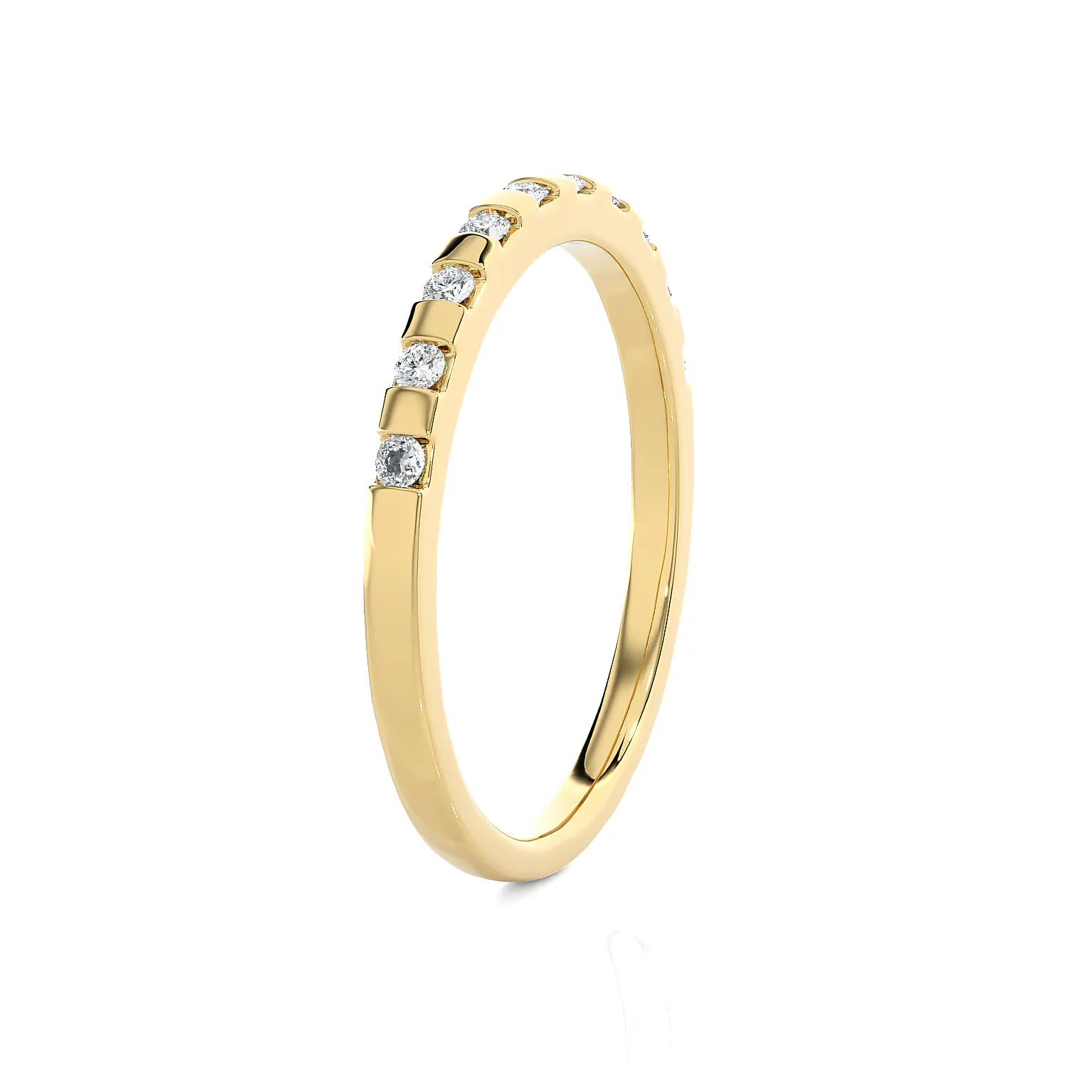 1/6 ctw Round Lab Grown Diamond Anniversary Ring
