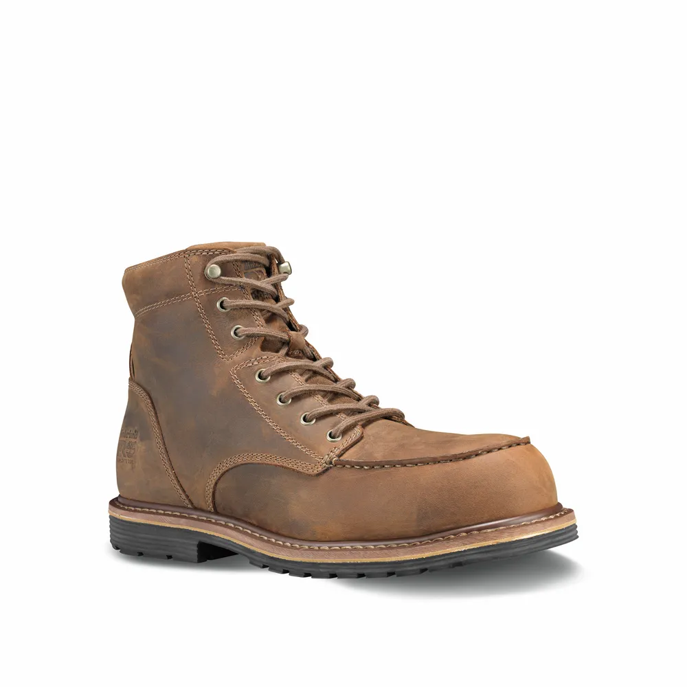 6IN. MILLWORKS COMPOSITE SAFETY TOE BOOT - 214-Gaucho | Timberland PRO TB0A1RXN