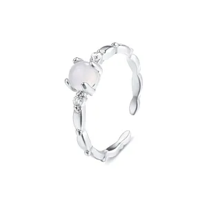 925 Silver Moonstone Ring