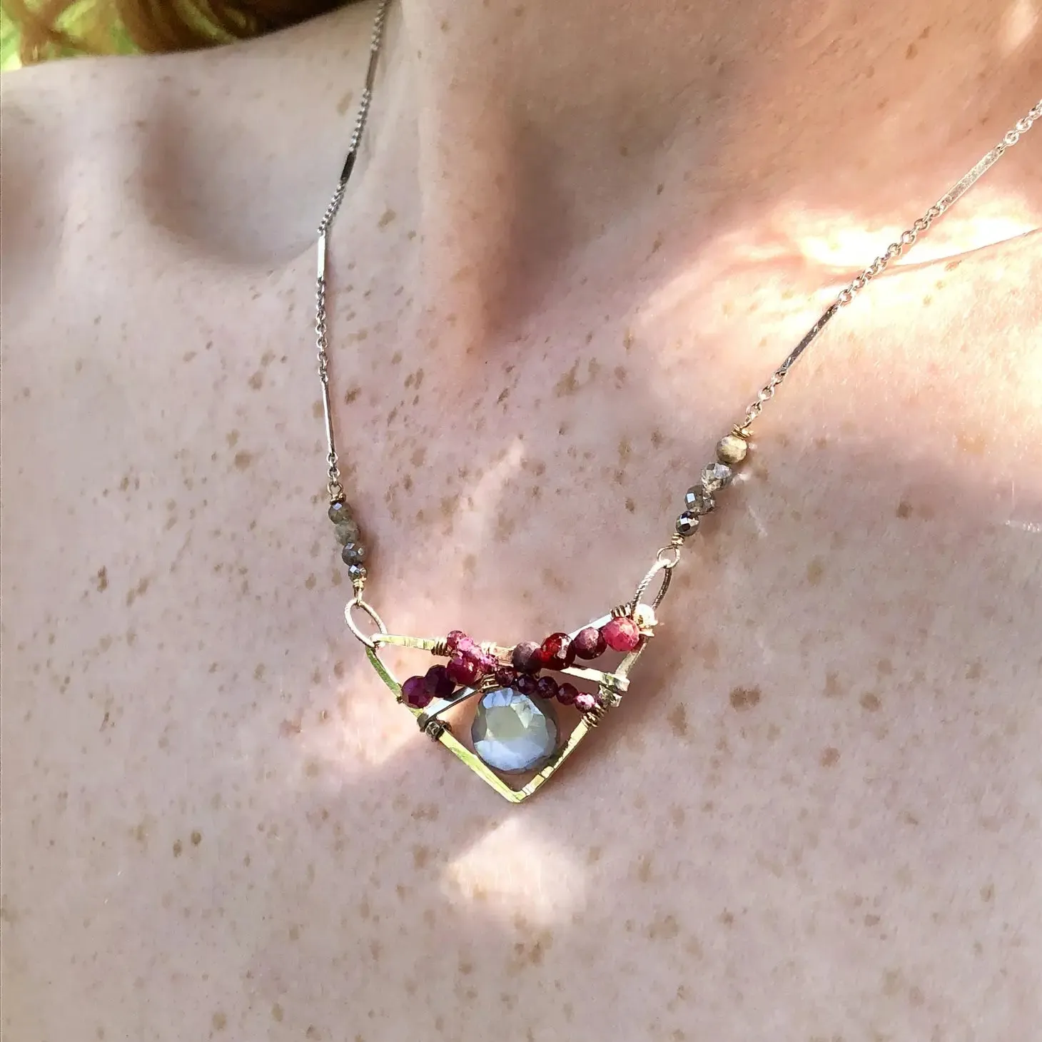 Art By Any Means Criss Cross Necklace