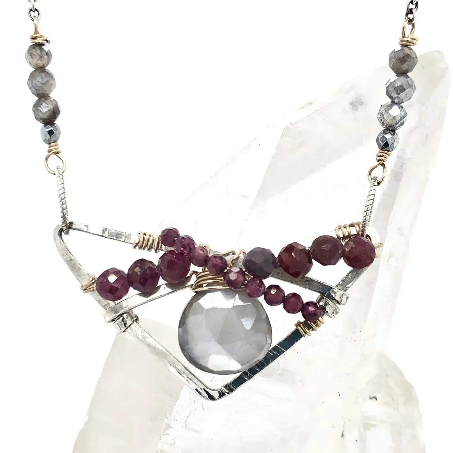 Art By Any Means Criss Cross Necklace