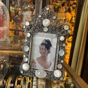 Askew London Mother of Pearl silver frame wedding gift