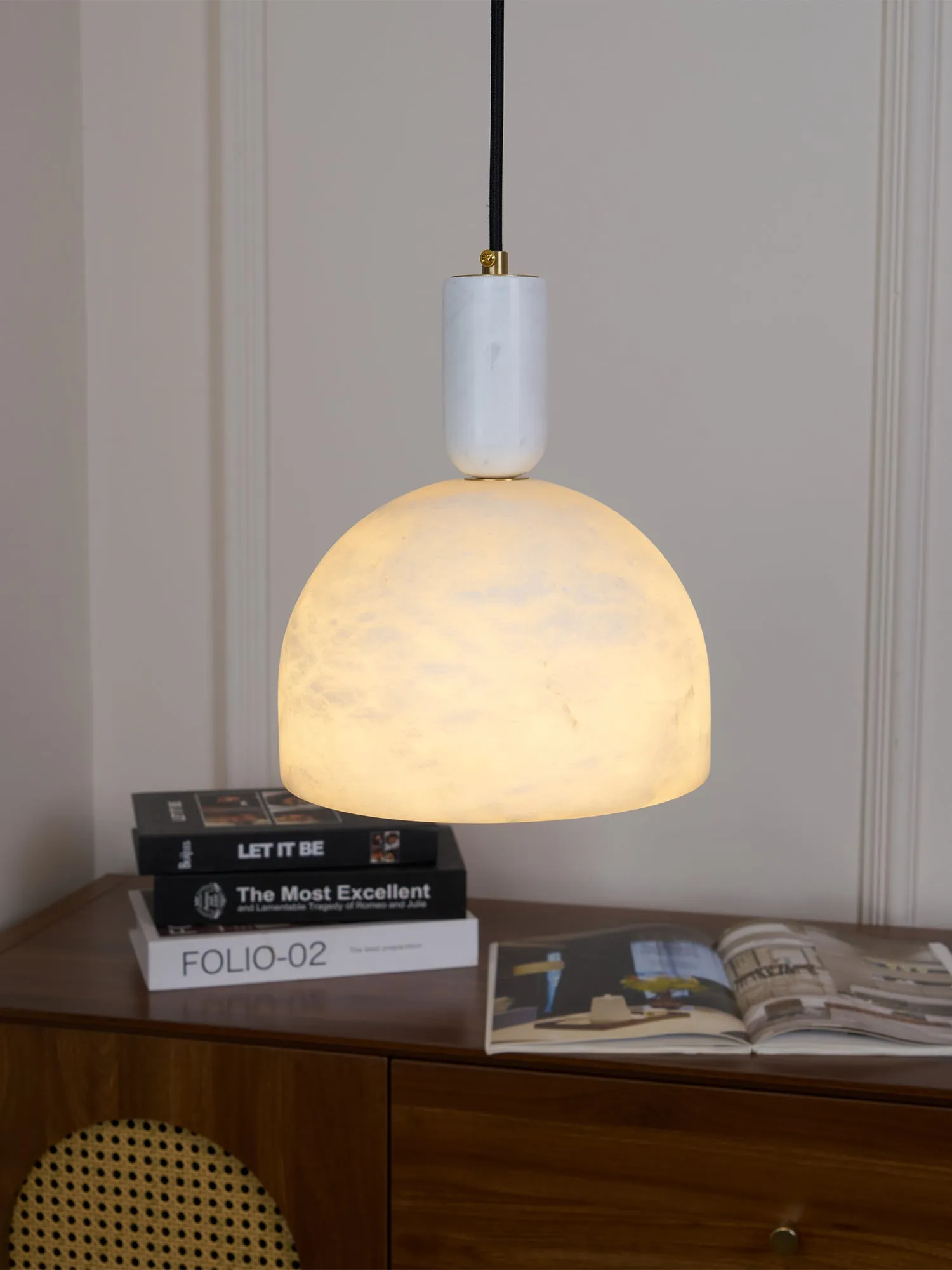 Blair Alabaster Pendant Light