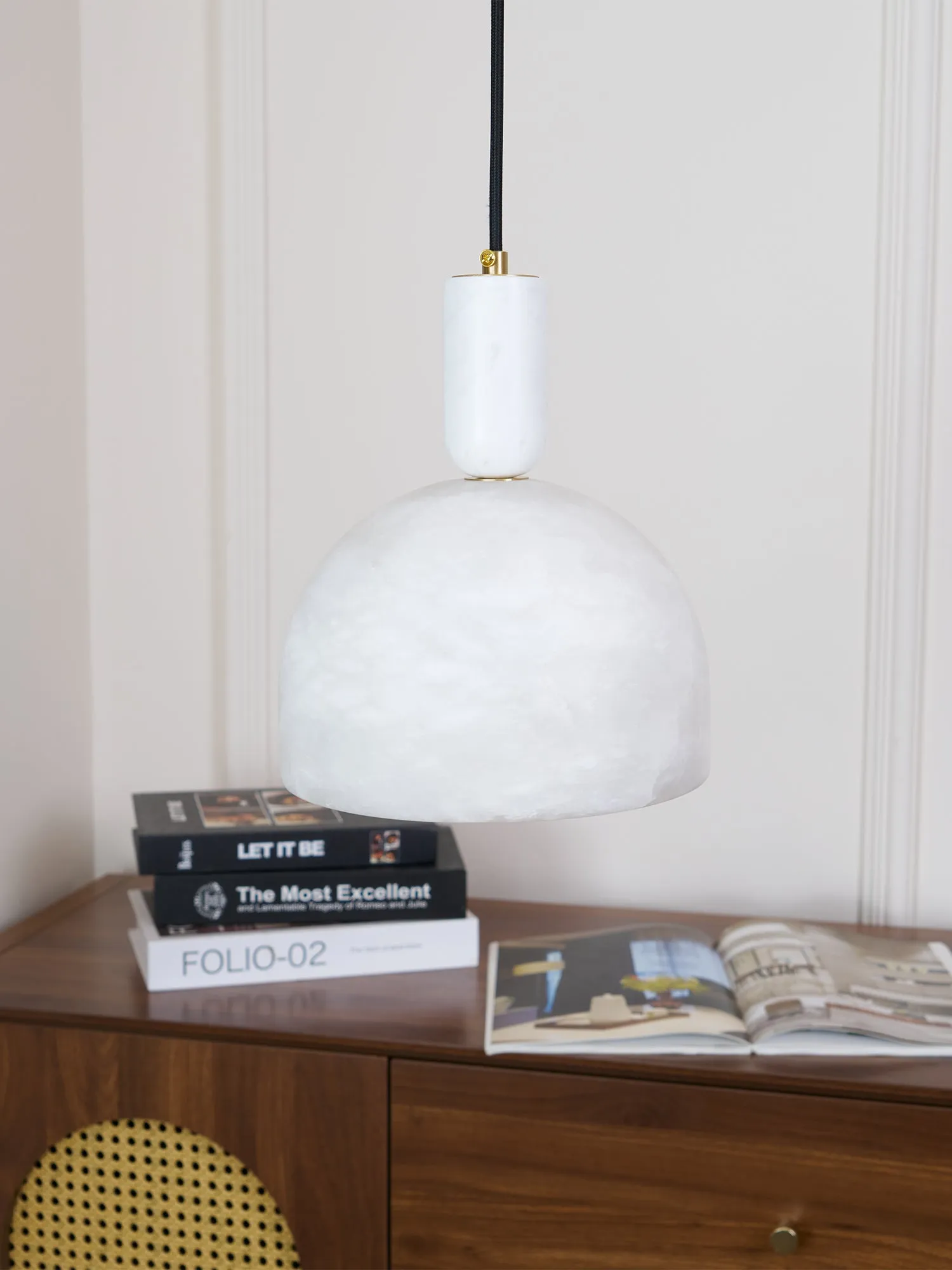 Blair Alabaster Pendant Light