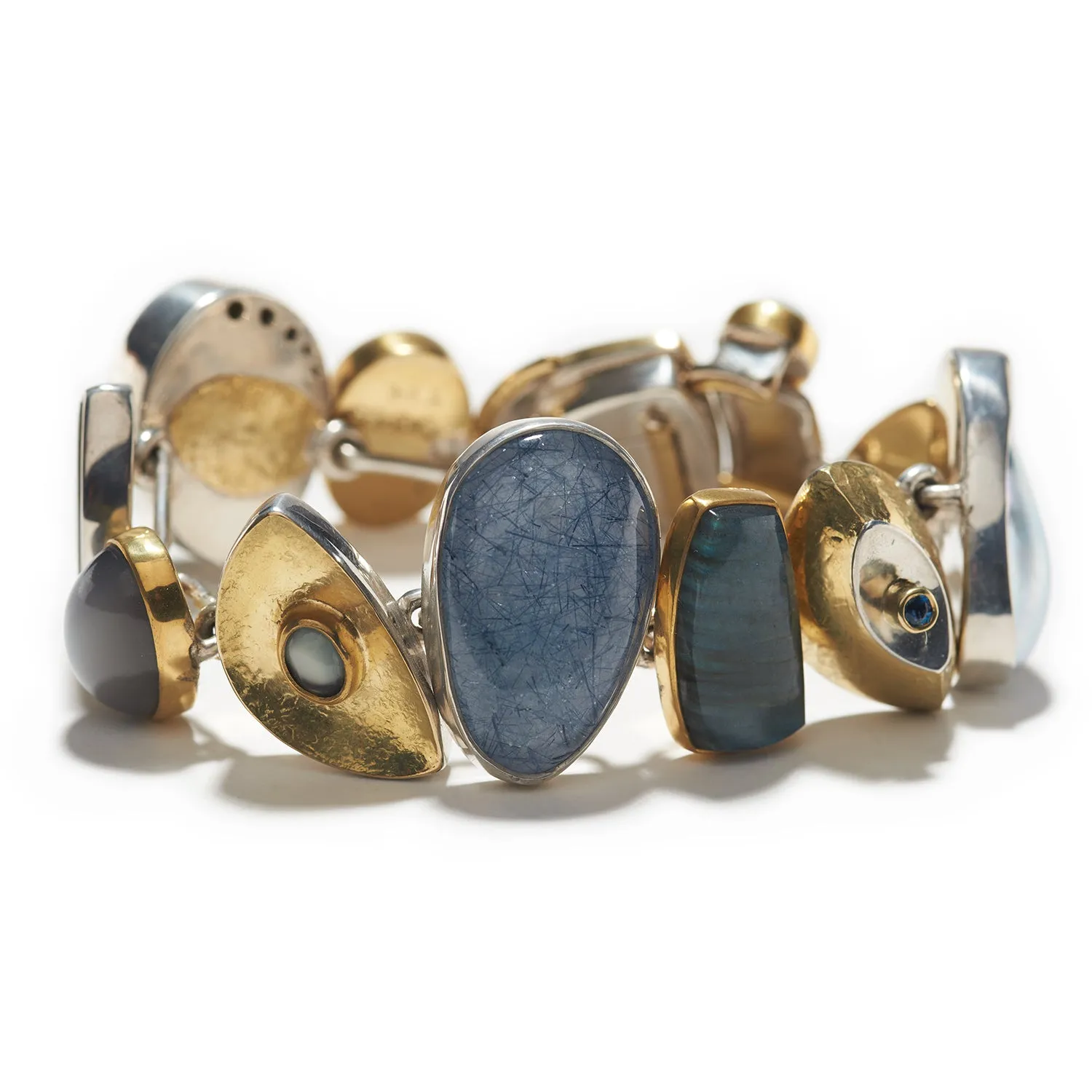 Bracelet in Blue & Gray