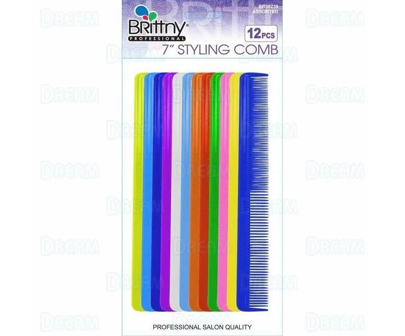 Brittny-Professional-7-Styling-Comb-12Pcs