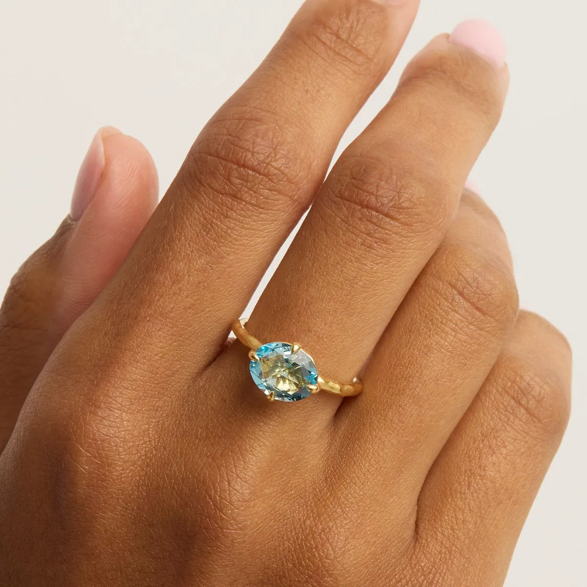 By Charlotte Clarity Ring, Gold