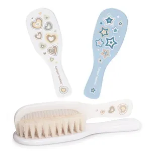Canpol Babies Soft Bristle Baby Brush With A Comb – Baby Blue