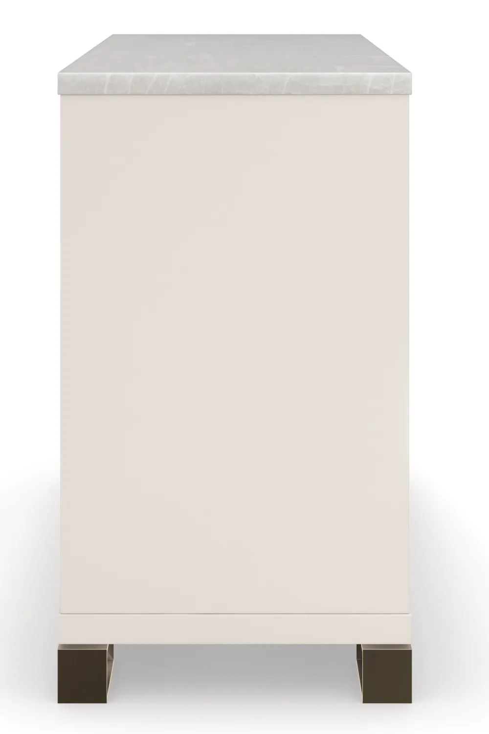 Chevron Patterned Chest | Caracole Subtle Gesture