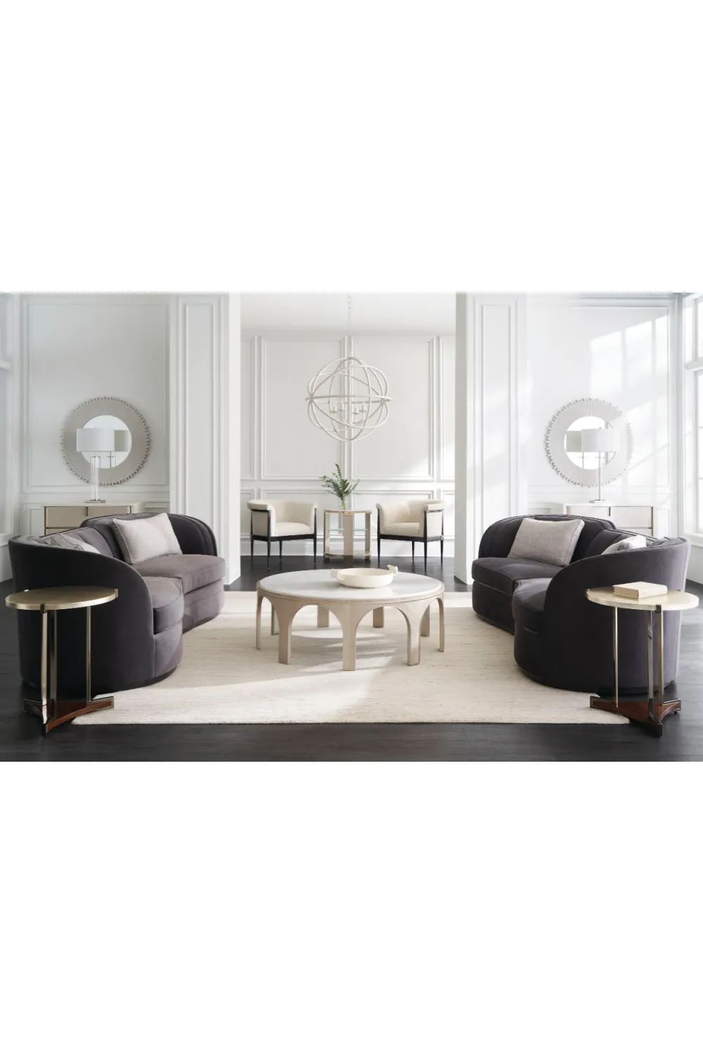Chevron Patterned Chest | Caracole Subtle Gesture
