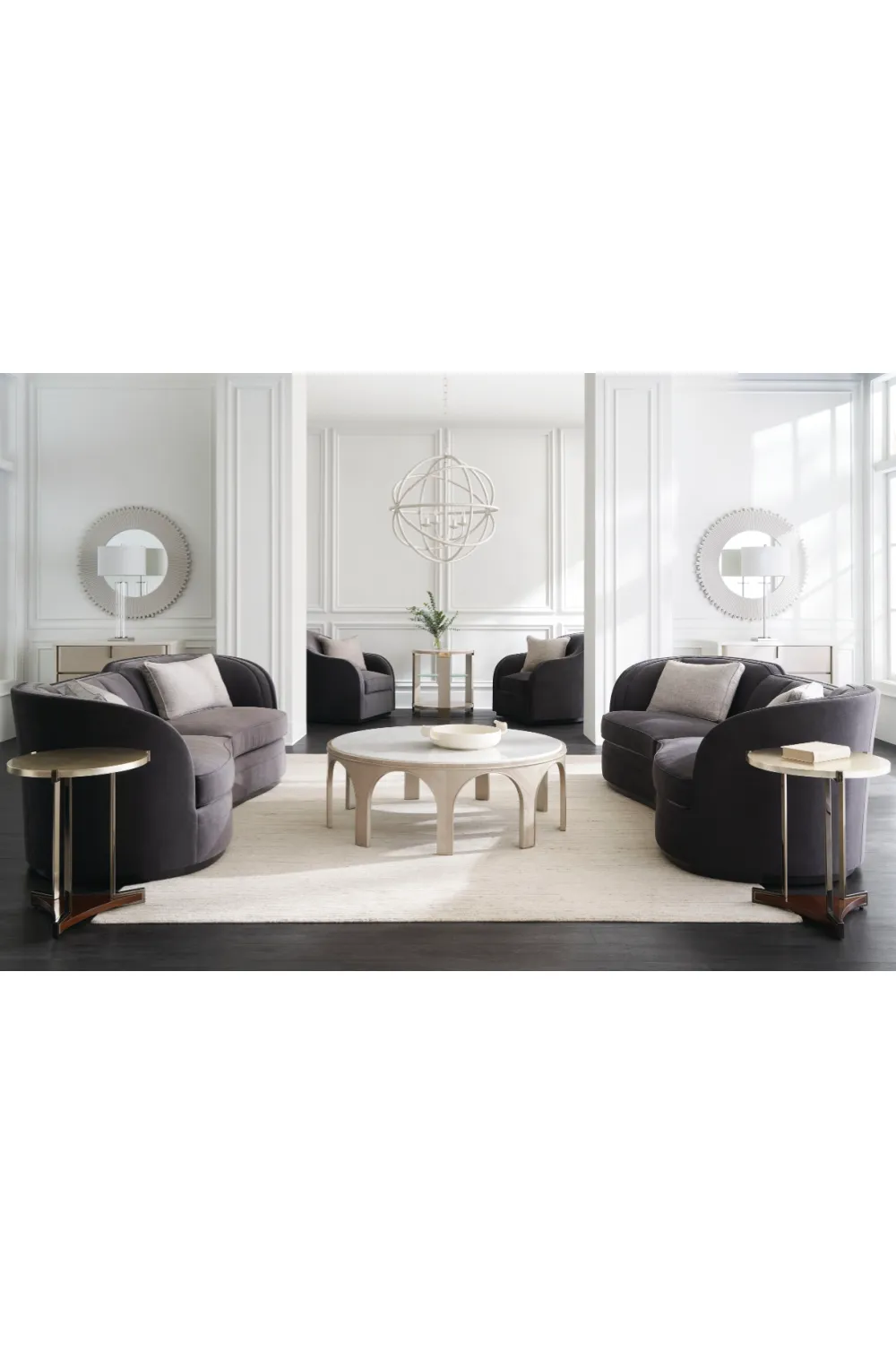 Chevron Patterned Chest | Caracole Subtle Gesture