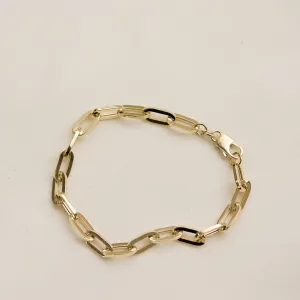 Chunky Paperclip Bracelet