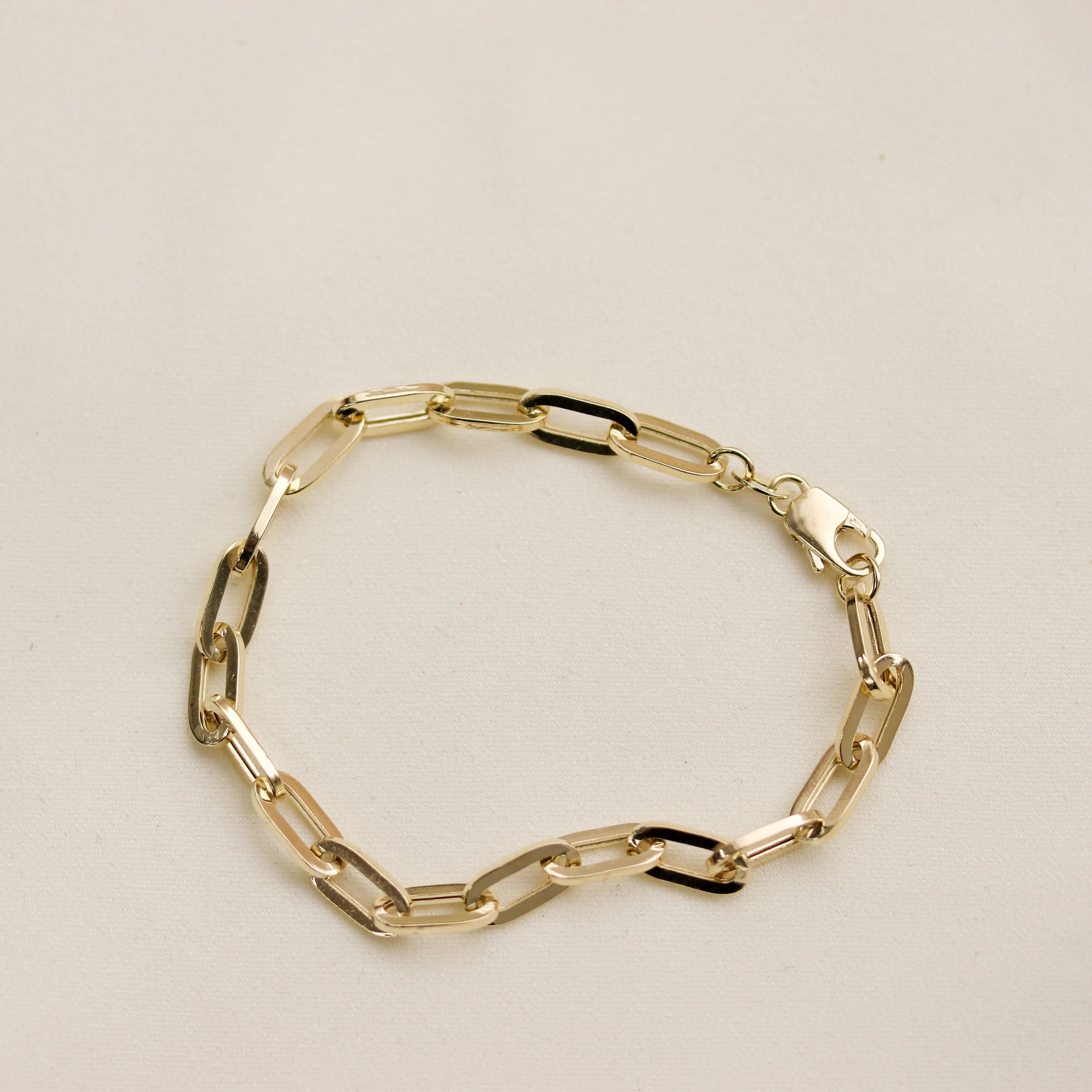 Chunky Paperclip Bracelet