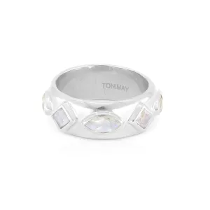 CORONET MOONSTONE RING