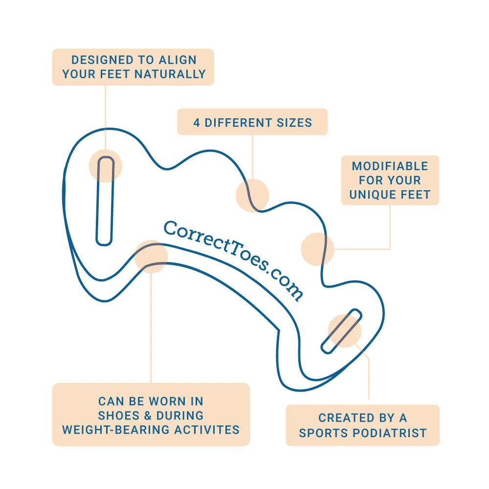Correct Toes® The Original Toe Spacer