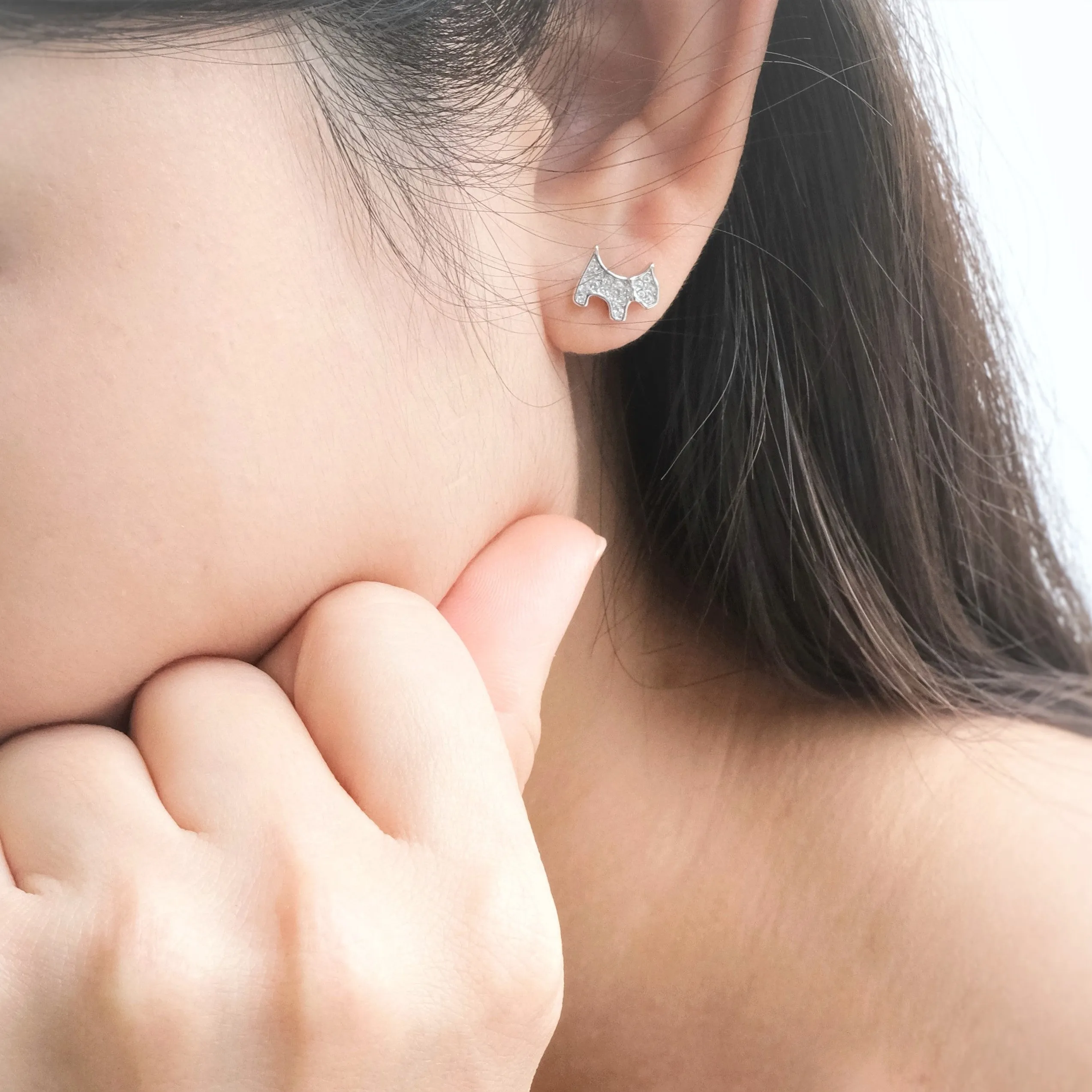 Cute Terrier Earrings