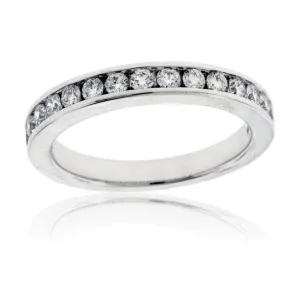 Diamond .50ctw Channel Set Anniversary Band