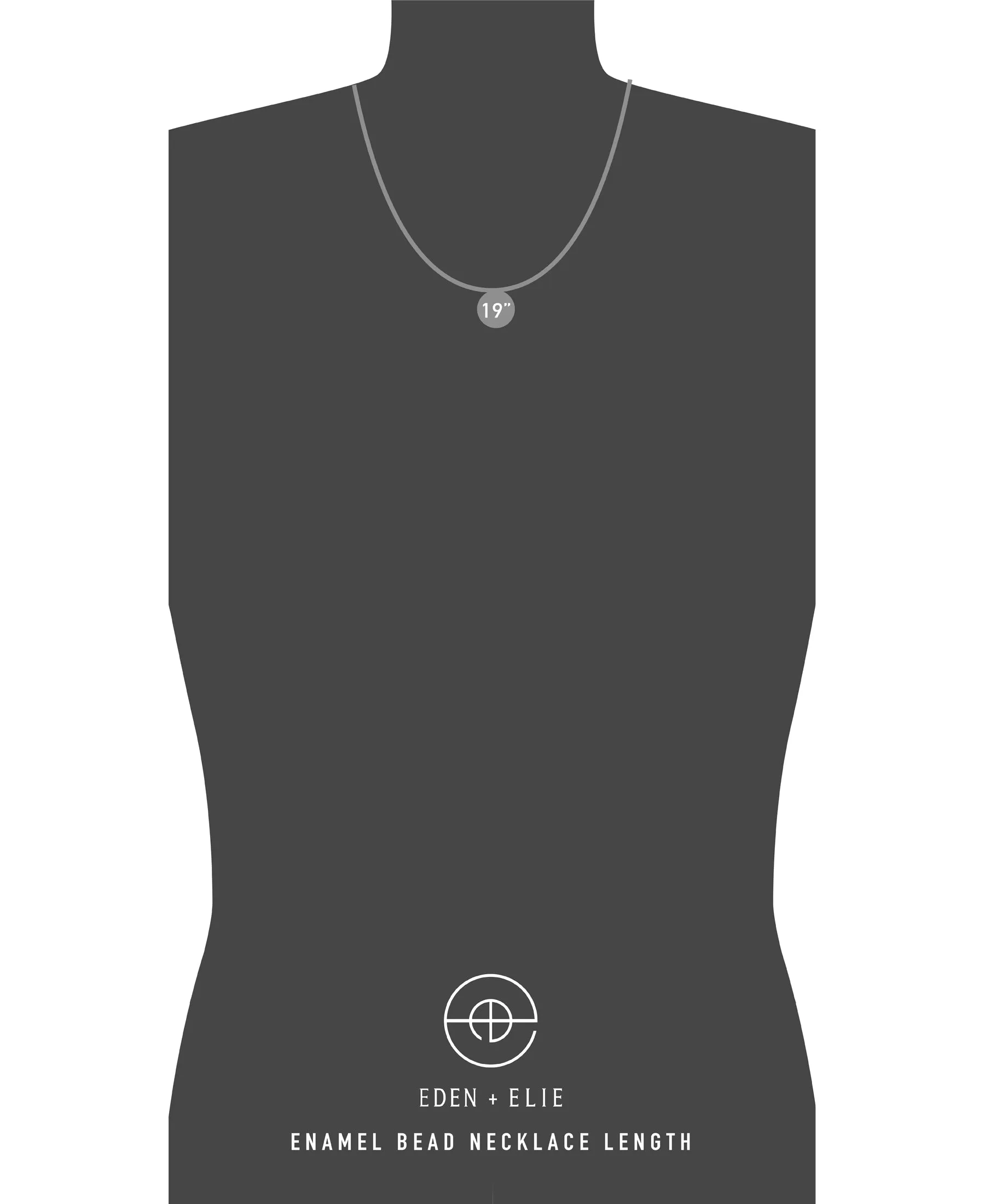EDEN   ELIE Enamel Bead Necklace