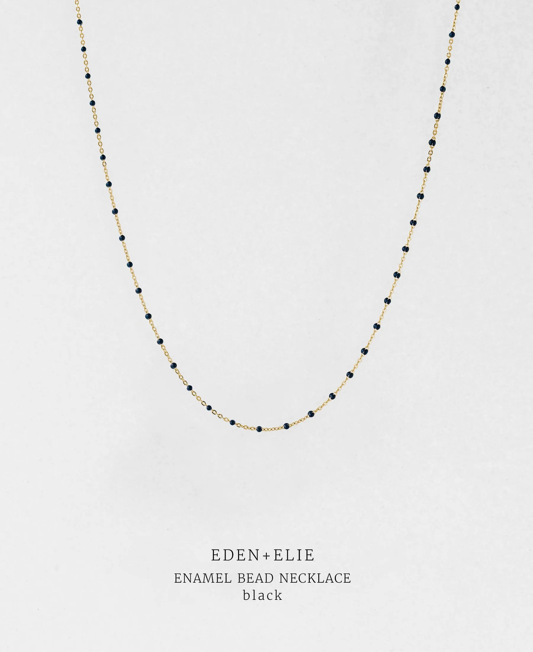 EDEN   ELIE Enamel Bead Necklace