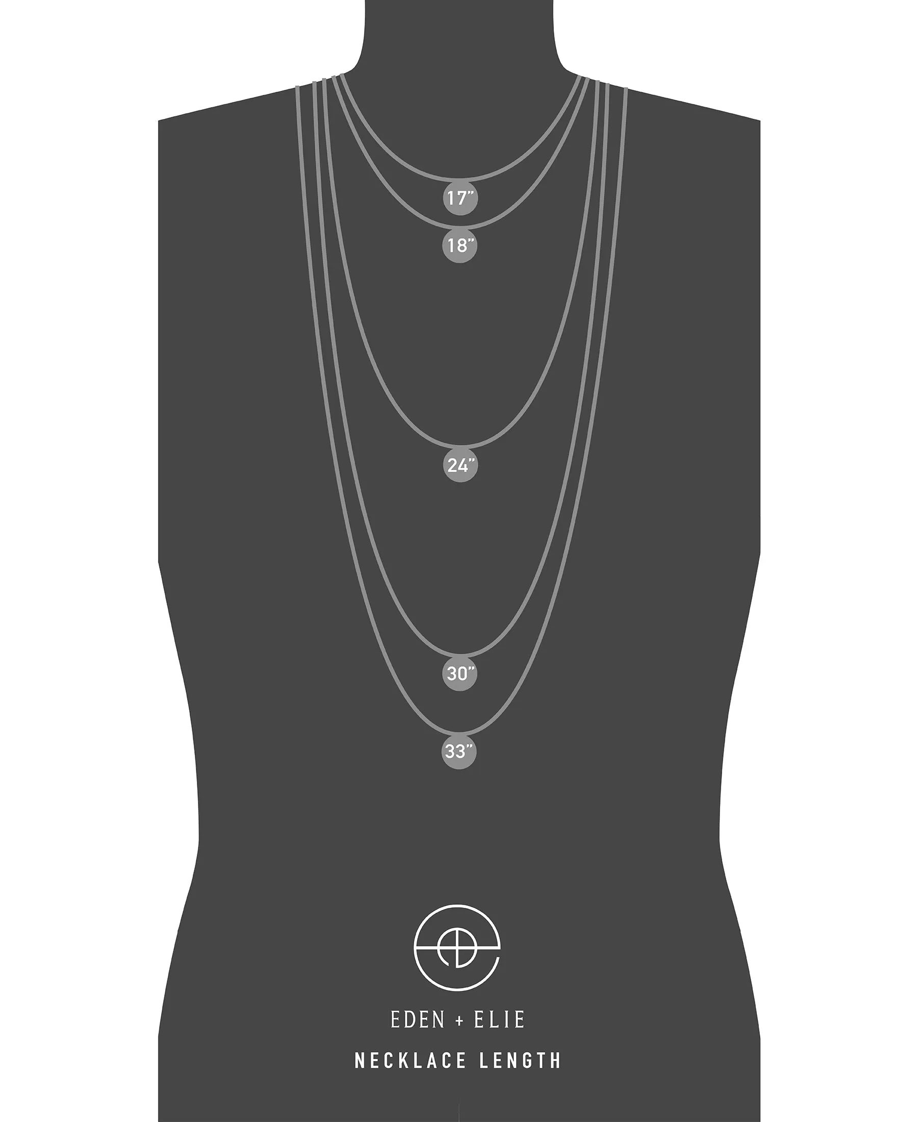 EDEN   ELIE Single bead with chain - Emerald Green