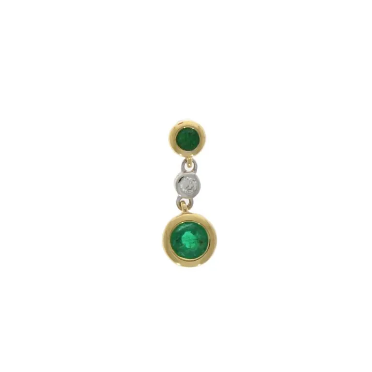 Emerald and Diamond Necklace