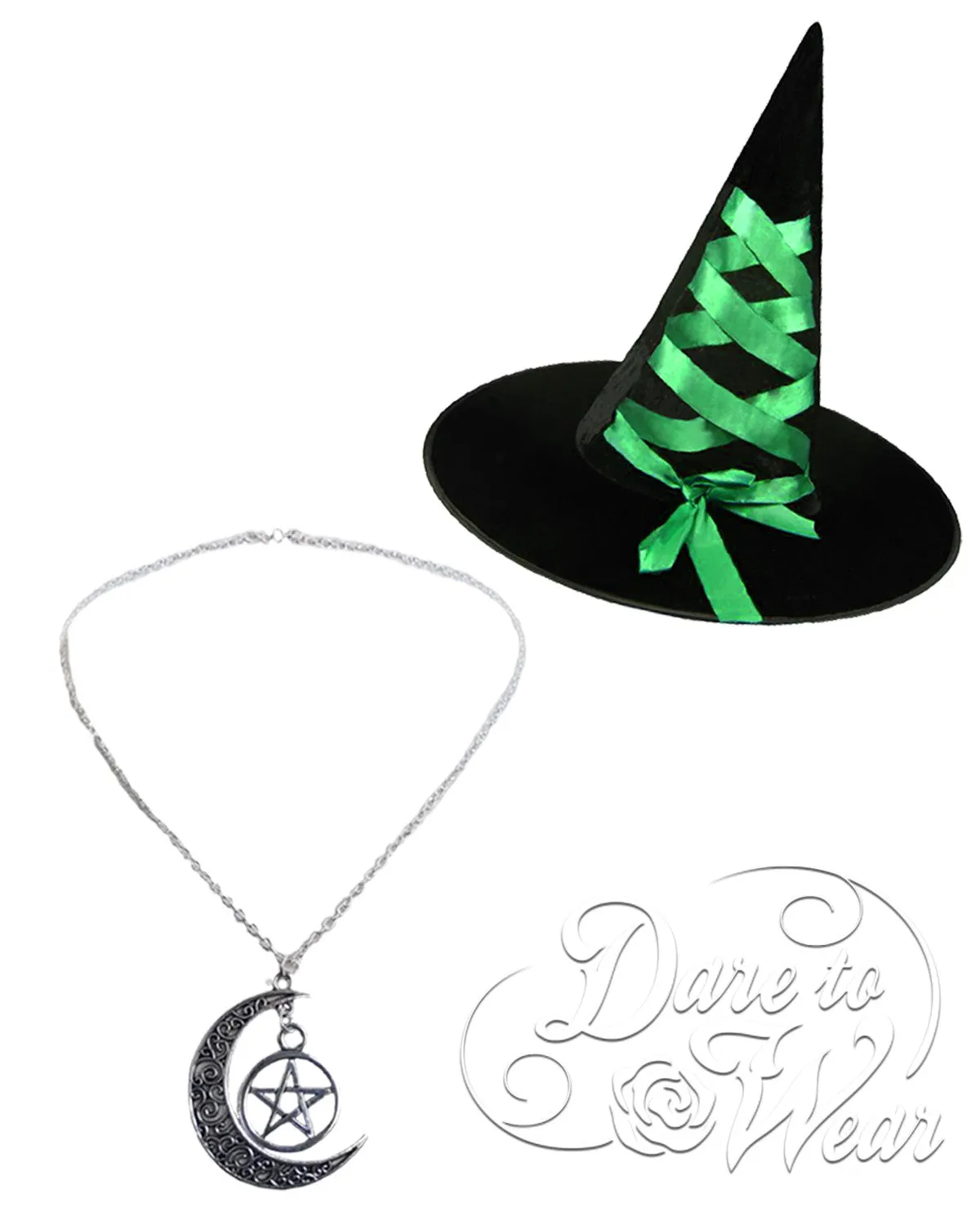 Enchantress Witch Costume with Anastasia Top, Emerald