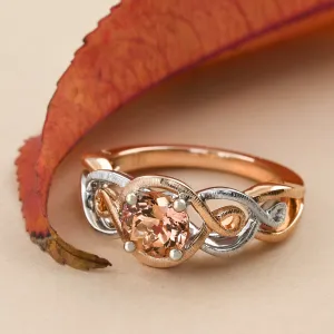 Entwined Topaz Ring