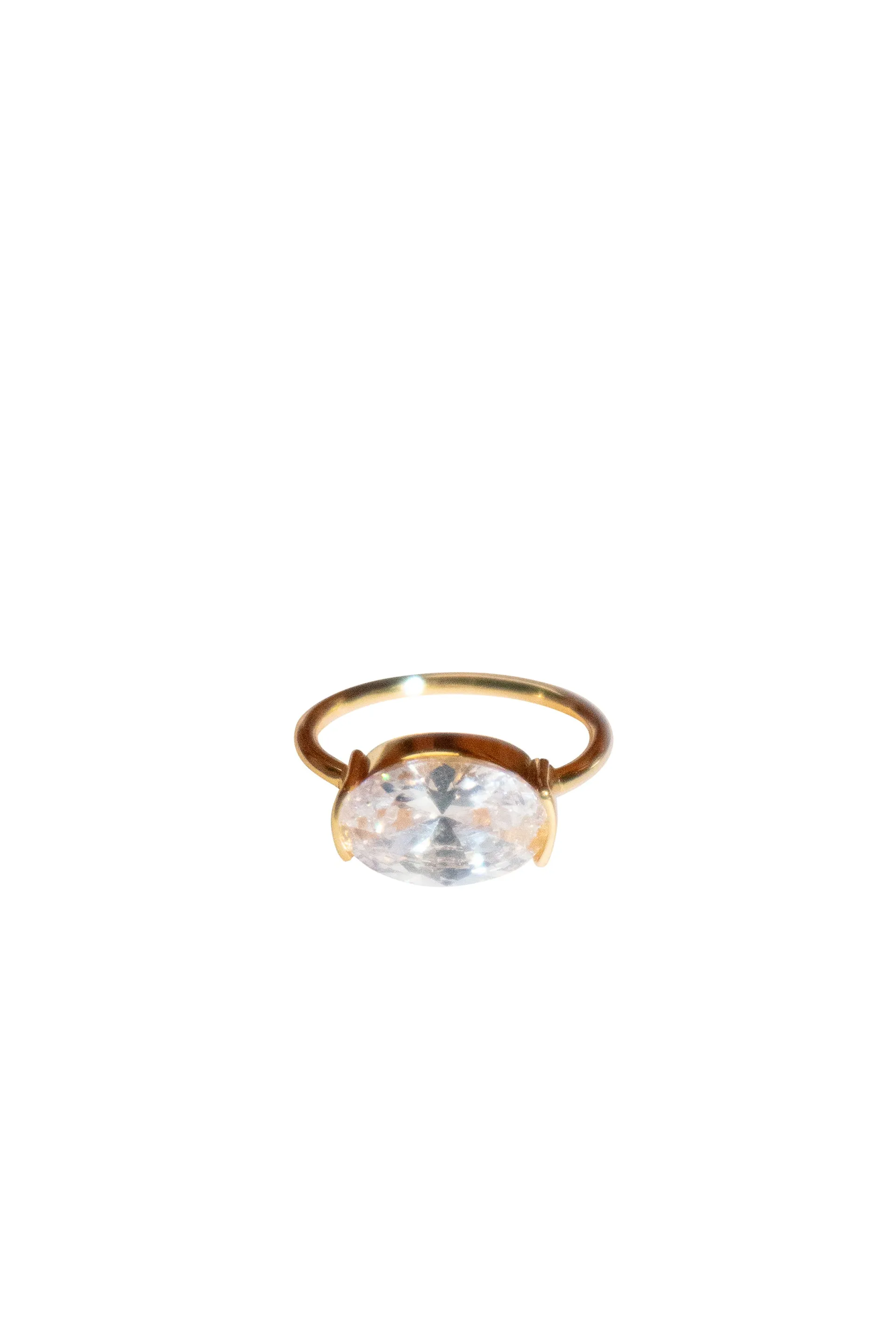 Ersa — Cushion zircon ring