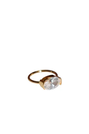 Ersa — Cushion zircon ring