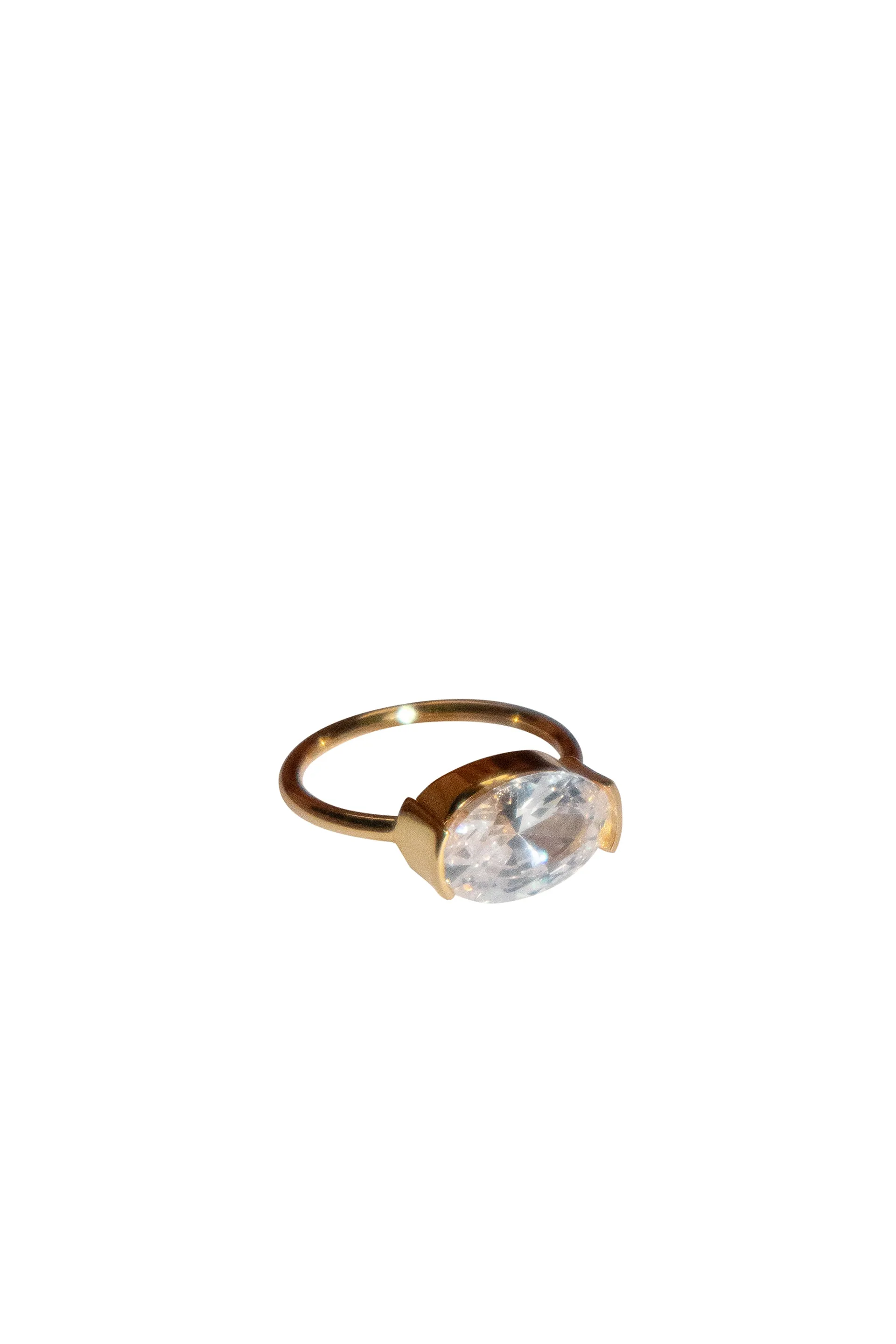 Ersa — Cushion zircon ring