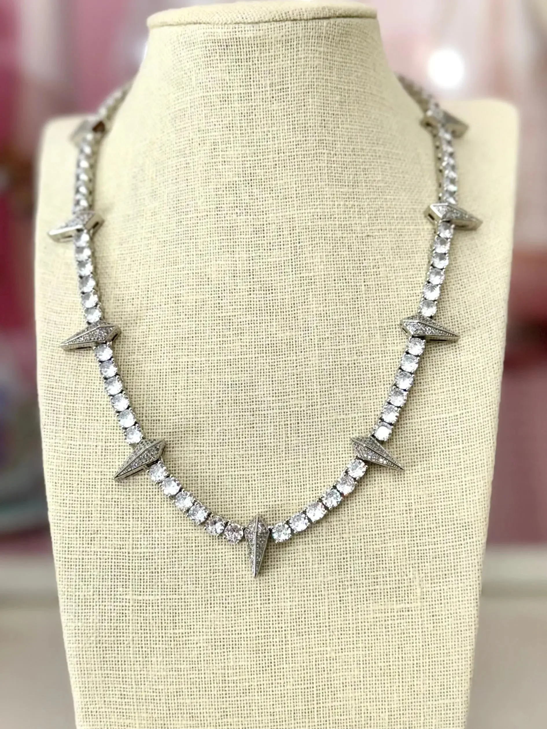 Grit and Grace Necklace - White