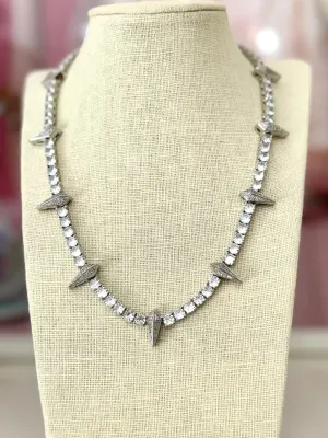 Grit and Grace Necklace - White