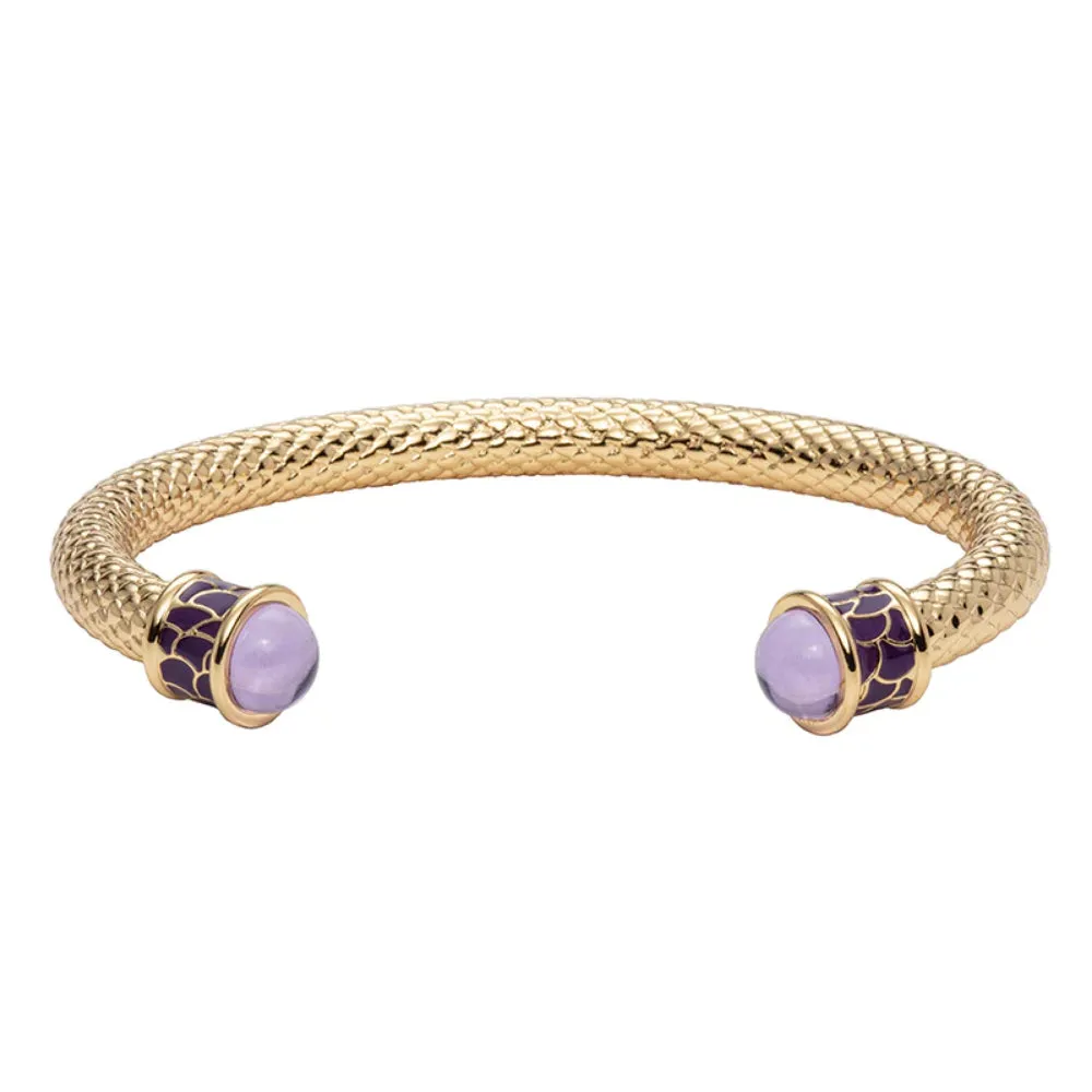 Halcyon Days Salamander Gold Torque Bangle