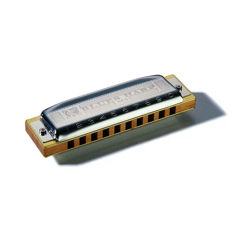 Hohner MS Series Blues Harp Harmonica Key D