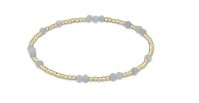 Hope Unwritten Gemstone Bracelet Aquamarine