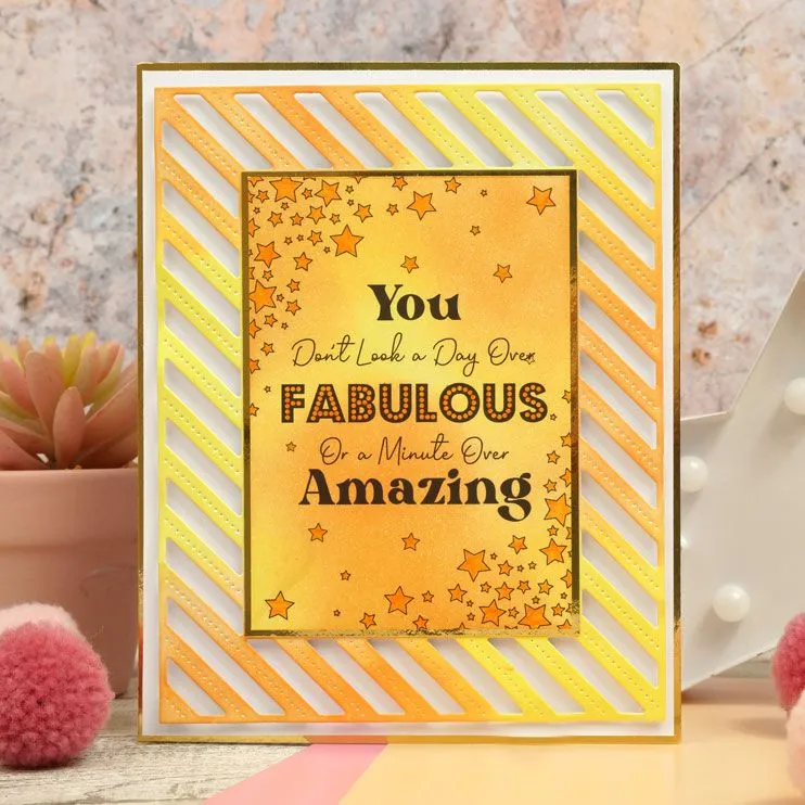 Hunkydory Moonstone Dies - Delightfully Dotty Frame*