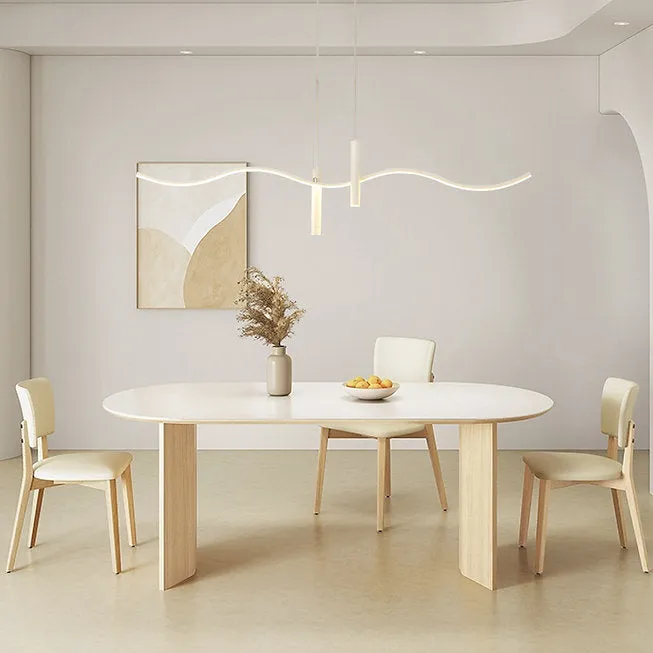 LED Modern Simple Silicon & Metal Pendant Light