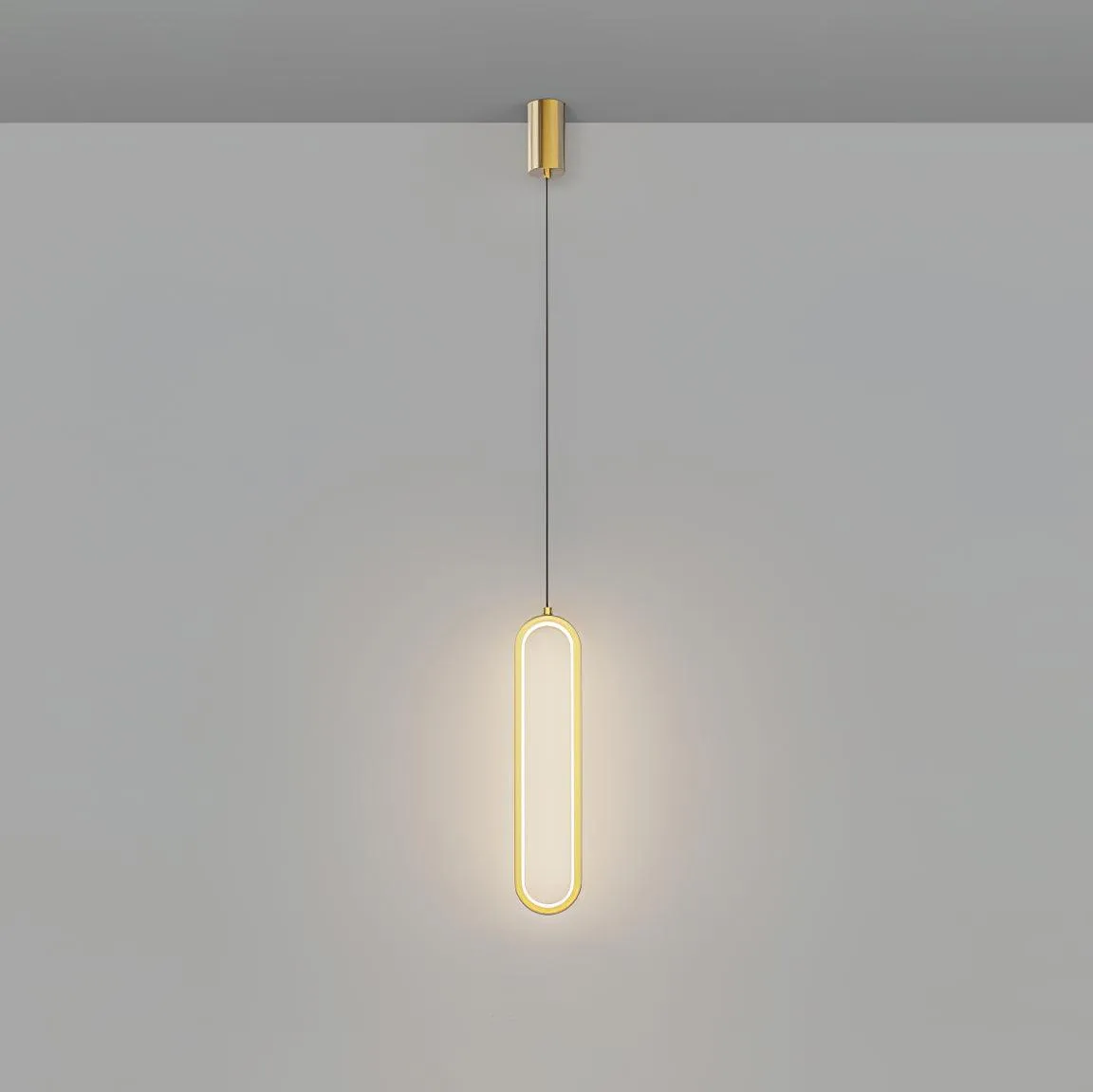 Long Oval LED Pendant Lamp