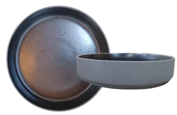 Luna Moonstone- Deep walled plate 19cm -