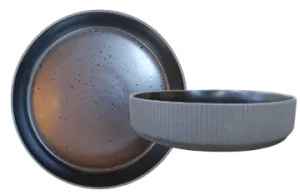 Luna Moonstone- Deep walled plate 19cm -
