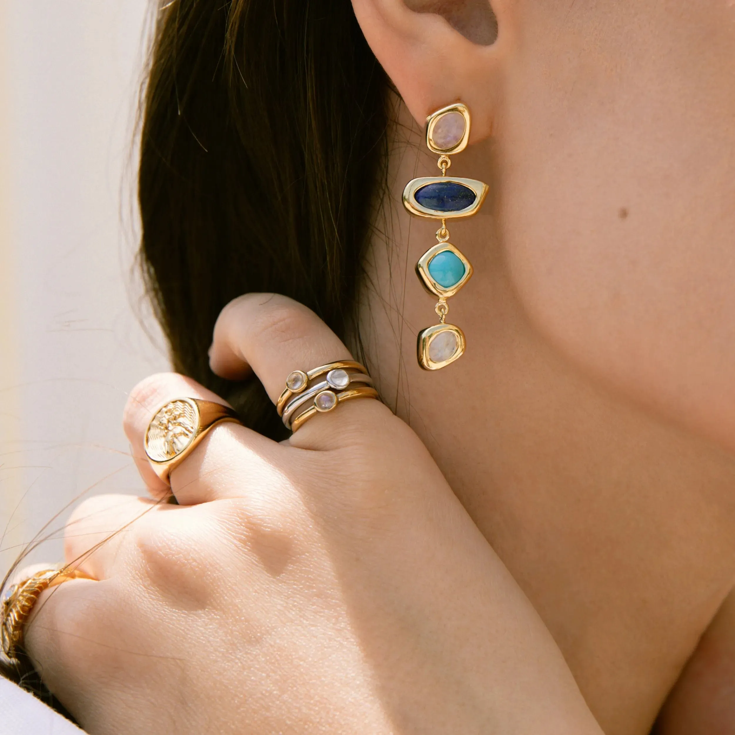 Moonstone Ring
