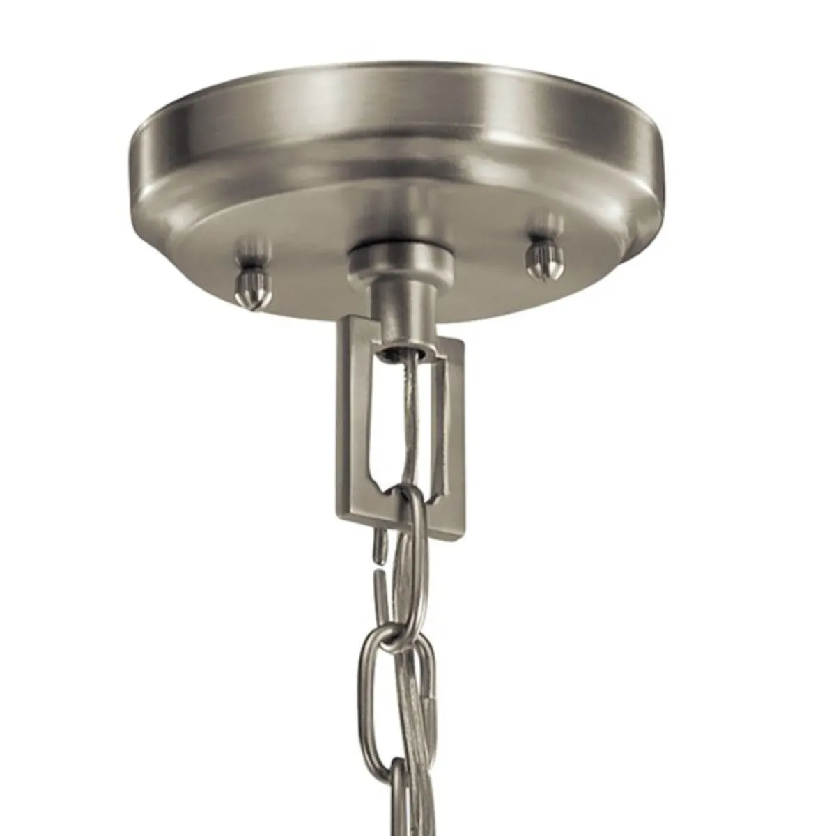 Morrigan 10 in. 3 Lights Pendant Light Nickel Finish
