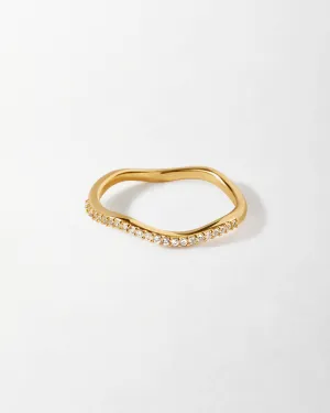 Natali Topaz Line Ring