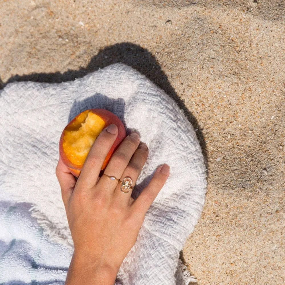 NEW! Day and Night Ring in 10K Yellow Gold by I Like It Here Club